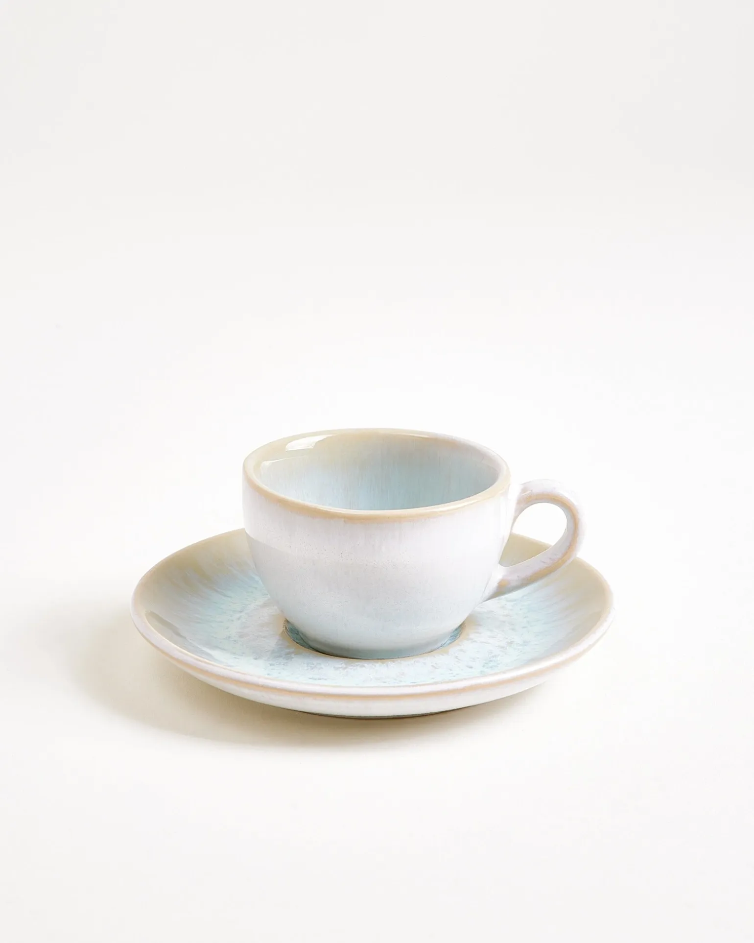 Areia 6-Piece Set Espresso Cup & Espresso Saucer classic azure