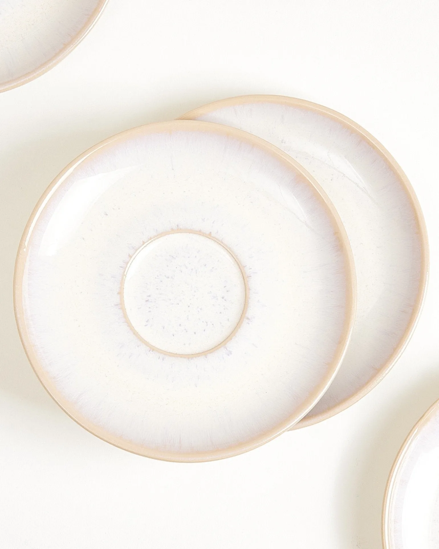 Areia 4-Piece Set Teacup & Large Saucer classic sand