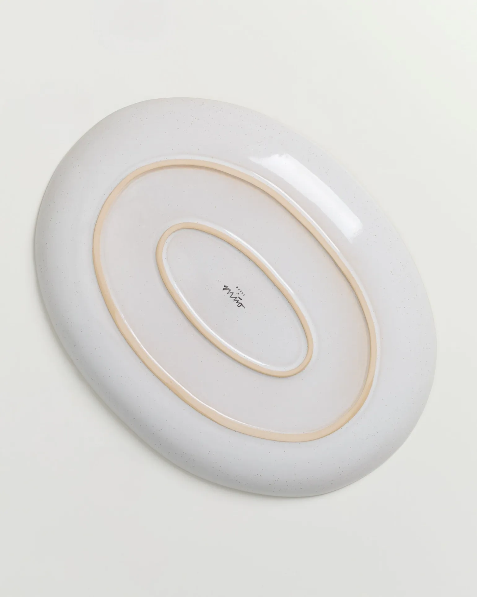 Areia Servierplatte L oval azur