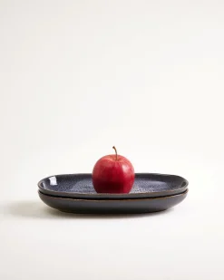 Areia - Serving platter M black