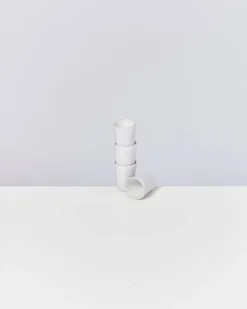 Areia - Set of 4 Espressocups white
