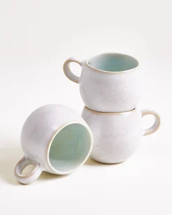 Areia - Set of 4 Espressomugs azure