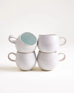 Areia - Set of 4 Mugs small azur