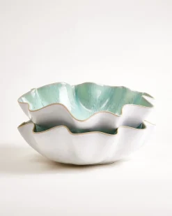 Areia Shell - Servingbowl mint