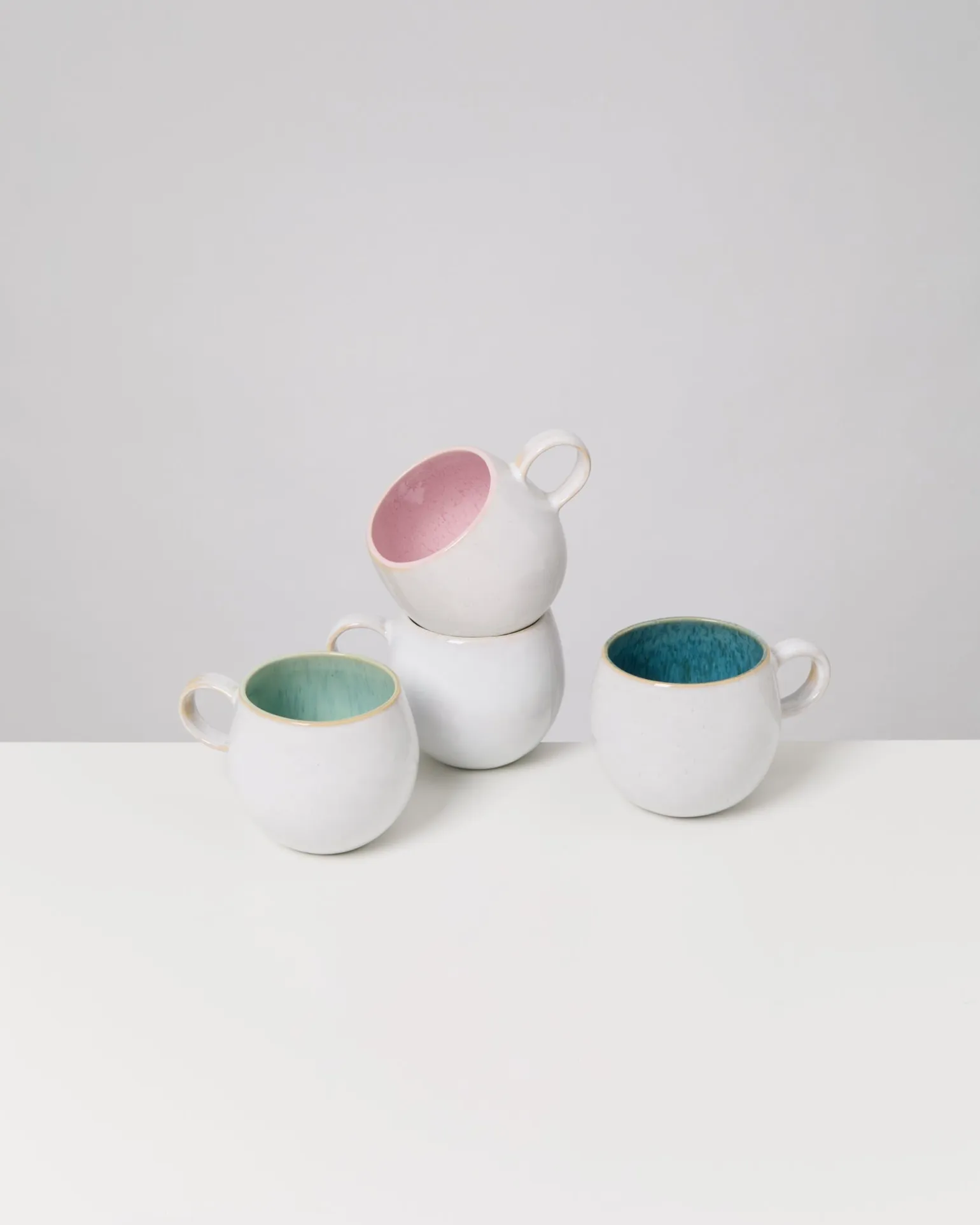 Areia Tasse groß mix 4er-Set