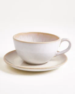 Areia Teacup & Large Saucer classic sand