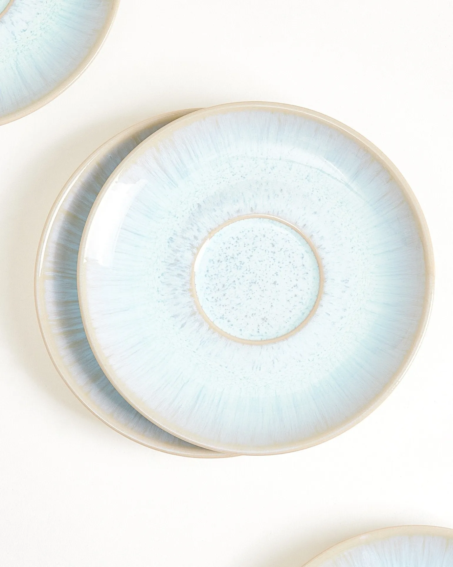 Areia Teetasse & Untertasse groß classic azur 6er-Set