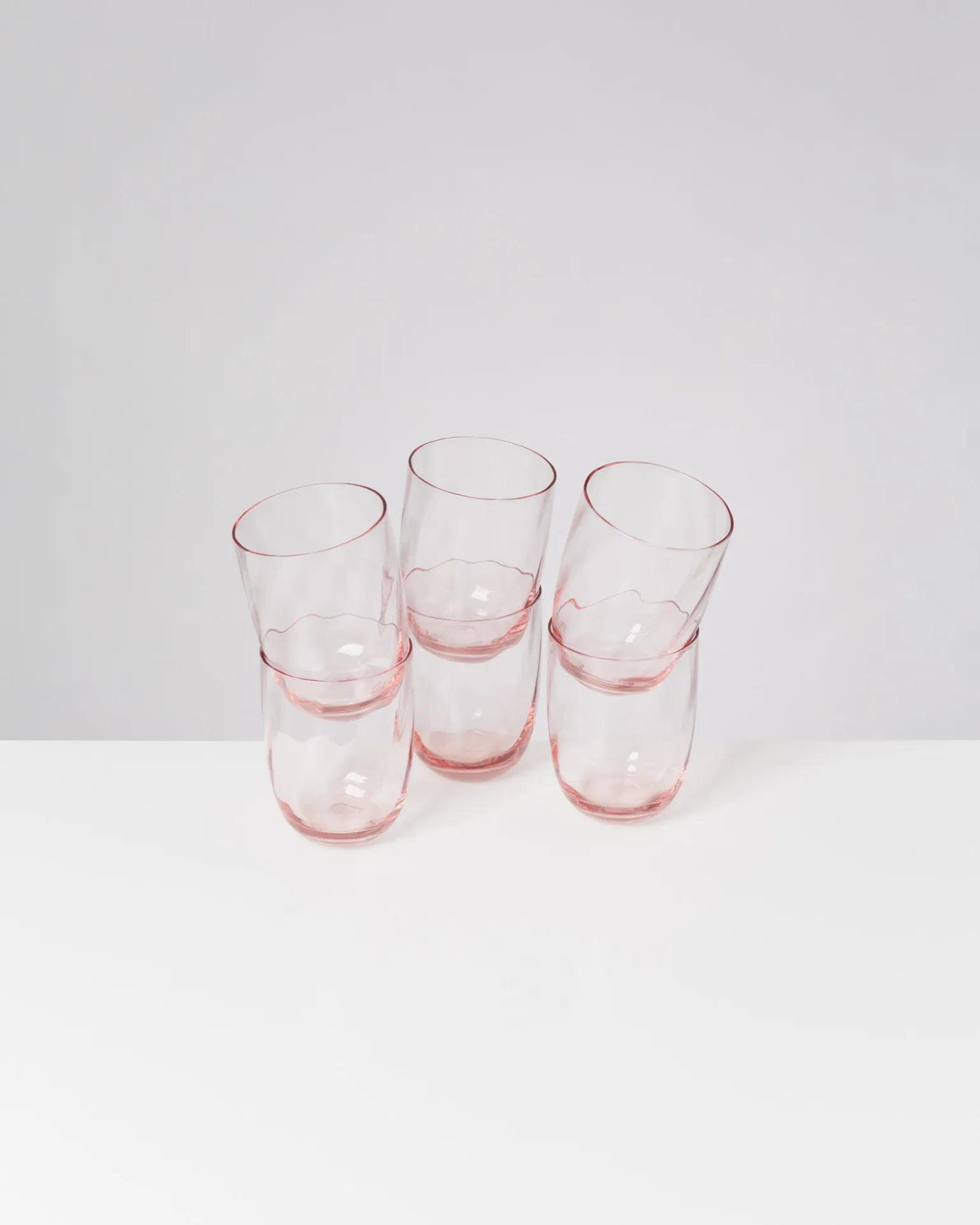 Calma - Set of 6 glasses large swirl rosé