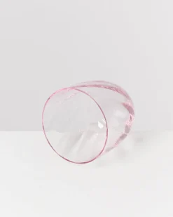 Calma - Set of 6 glass small swirl rosé