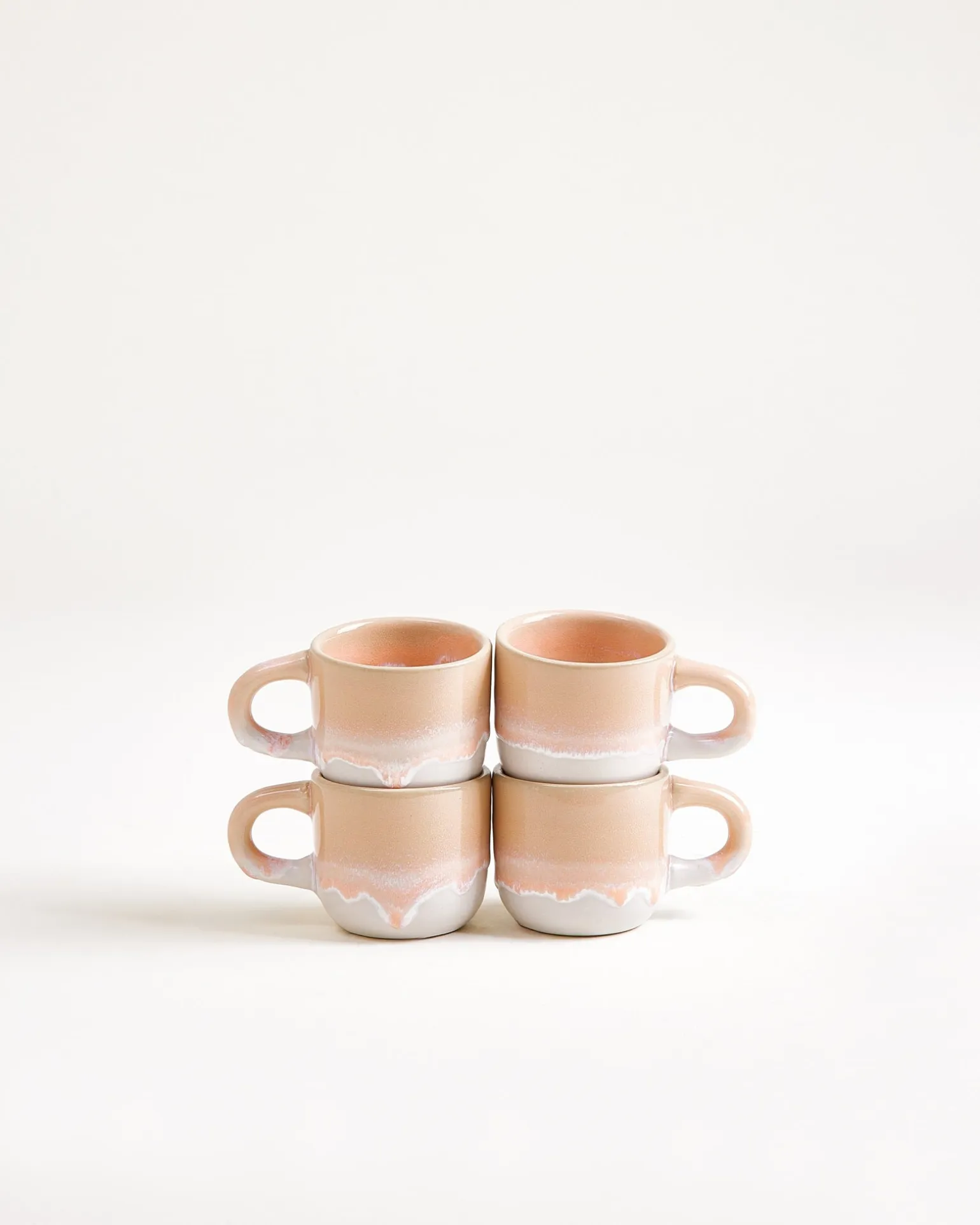 Coimbra Espressotasse apricot 4er-Set