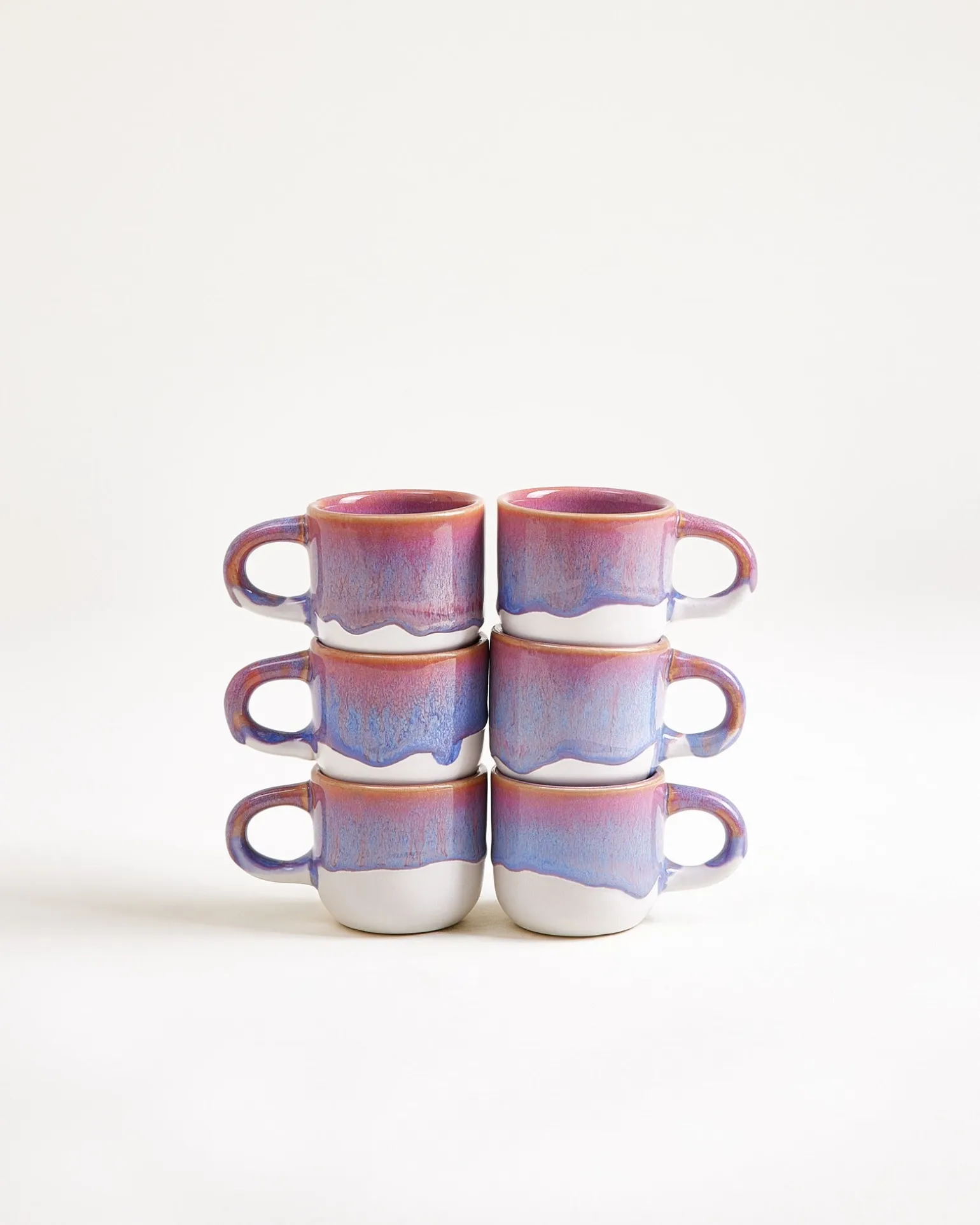 Coimbra Espressotasse lila 6er-Set