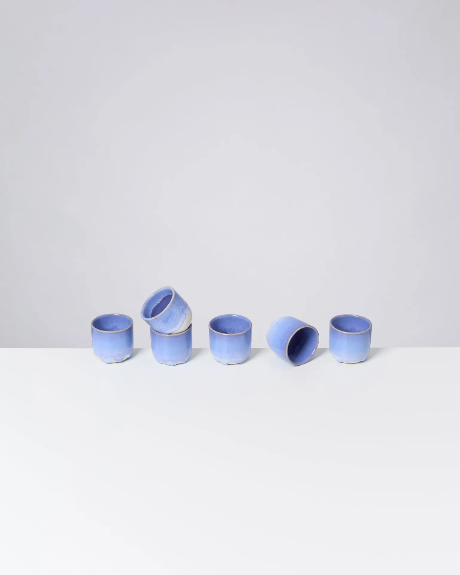Coimbra - Set of 6 Espressocups cornflower