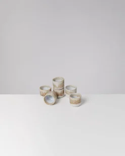 Coimbra - Set of 6 espresso cups sand