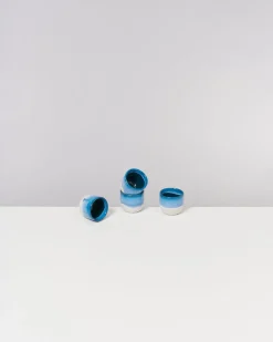 Coimbra - Set of 4 Espressocups turquoise