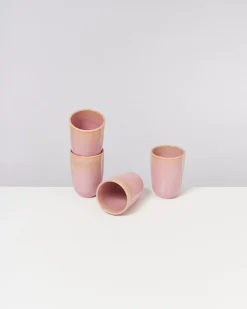Copa Alto - Set of 4 Cups big yellow rosé