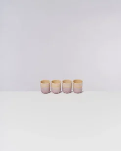 Copa Alto - Set of 4 Espressocups pastel rose