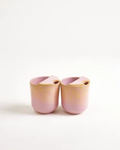 Copa Alto Set of 2 small to-go cups yellow rosé