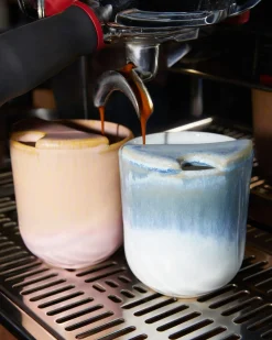 Copa Alto small cup sand white To-Go
