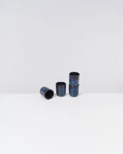 Cordoama - Set of 4 Espressocups darkblue