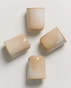 Cordoama - Set of 4 espresso cups sand