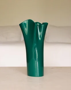 Duna vase L dark green