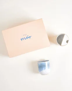 Gift Set Copa Alto Small To-Go cups light blue sand 3 pieces