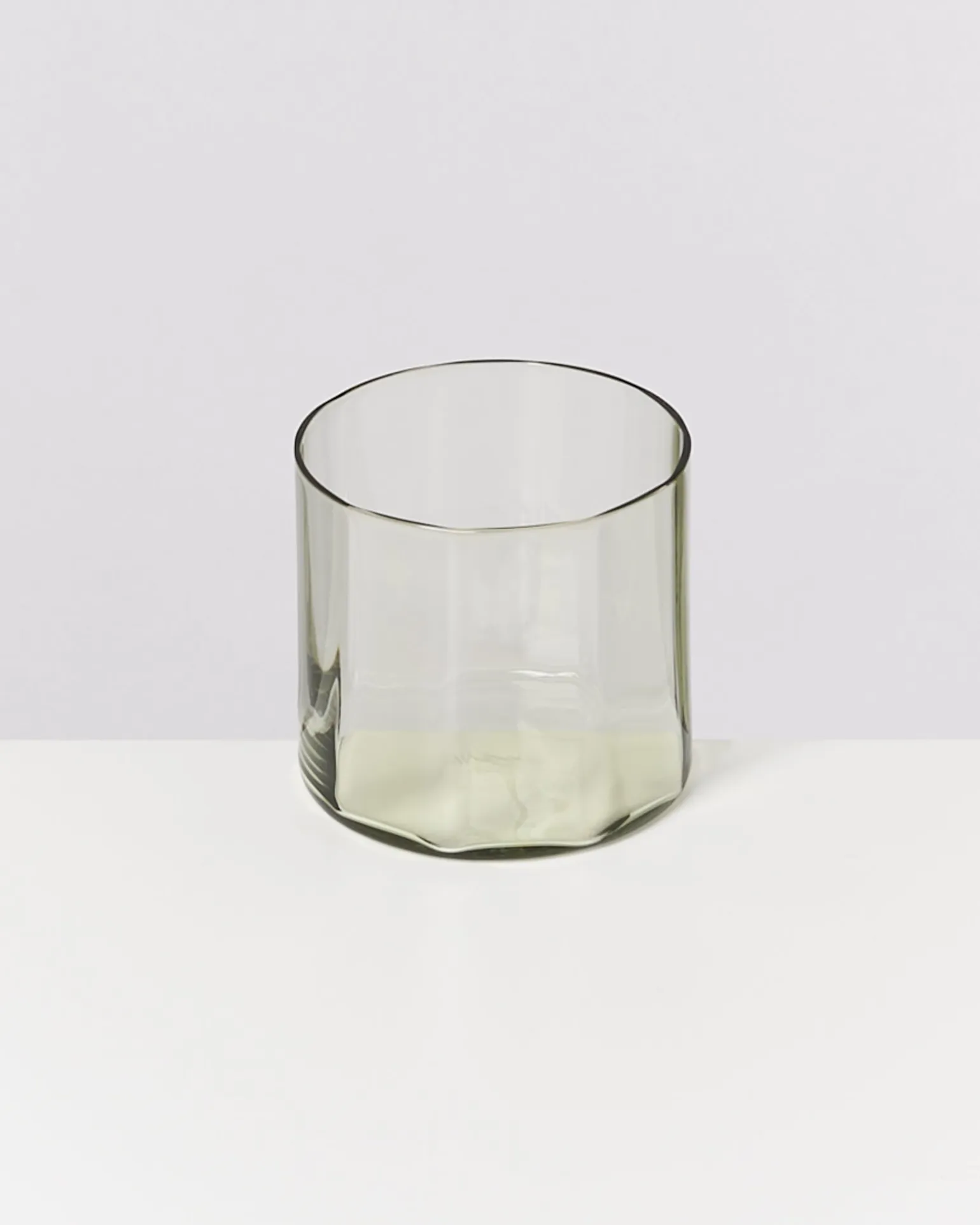 Joia - Glass small flower emerald