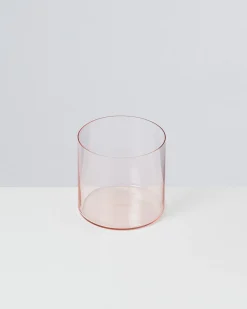 Joia - Glass small pink opal