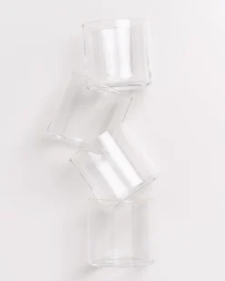 Joia - Set of 4 glasses flower classic
