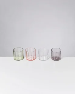 Joia - Set of 4 glasses flower mix