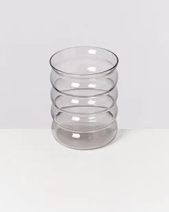 Joia - Set of 6 glasses large bubble amethiste