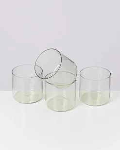 Joia - Set of 4 glass small emerald