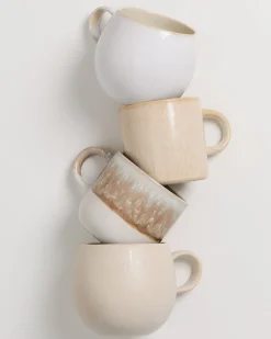 Large mug Sand Harmony sand Set of 4