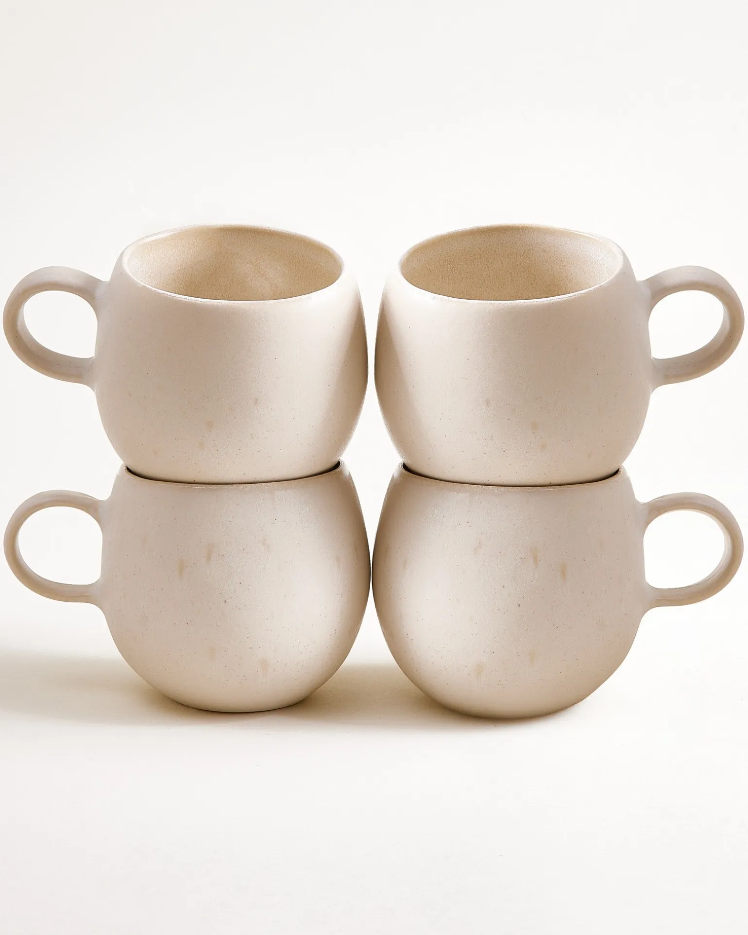 Lorosa Tasse groß sand 4er-Set