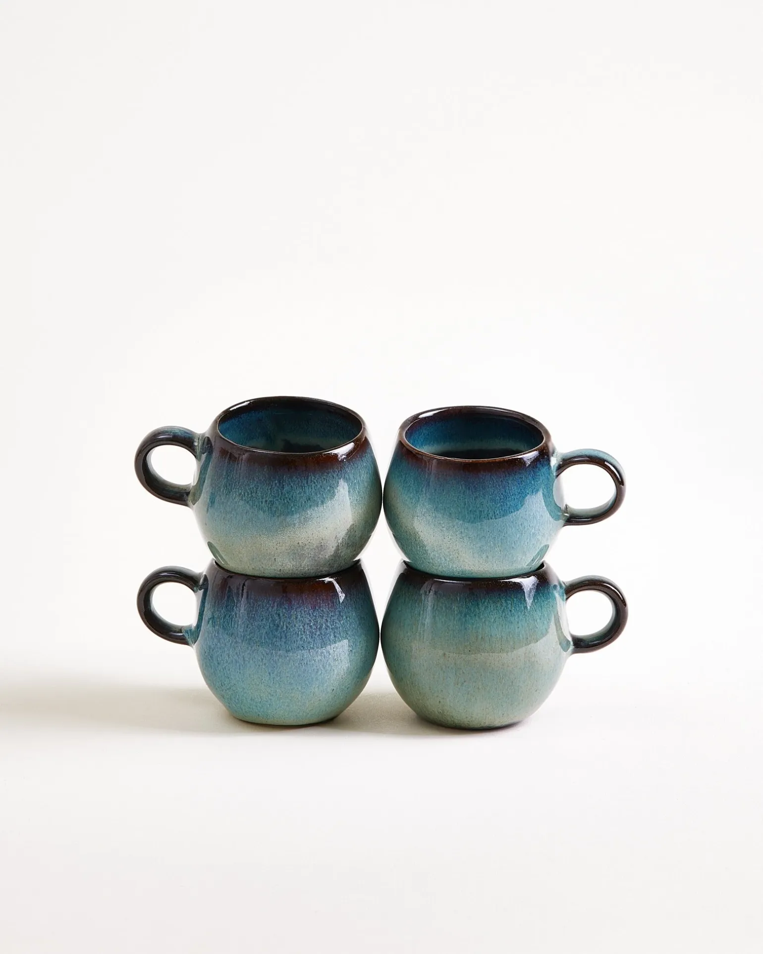Madeira Espressotasse grünblau 4er-Set