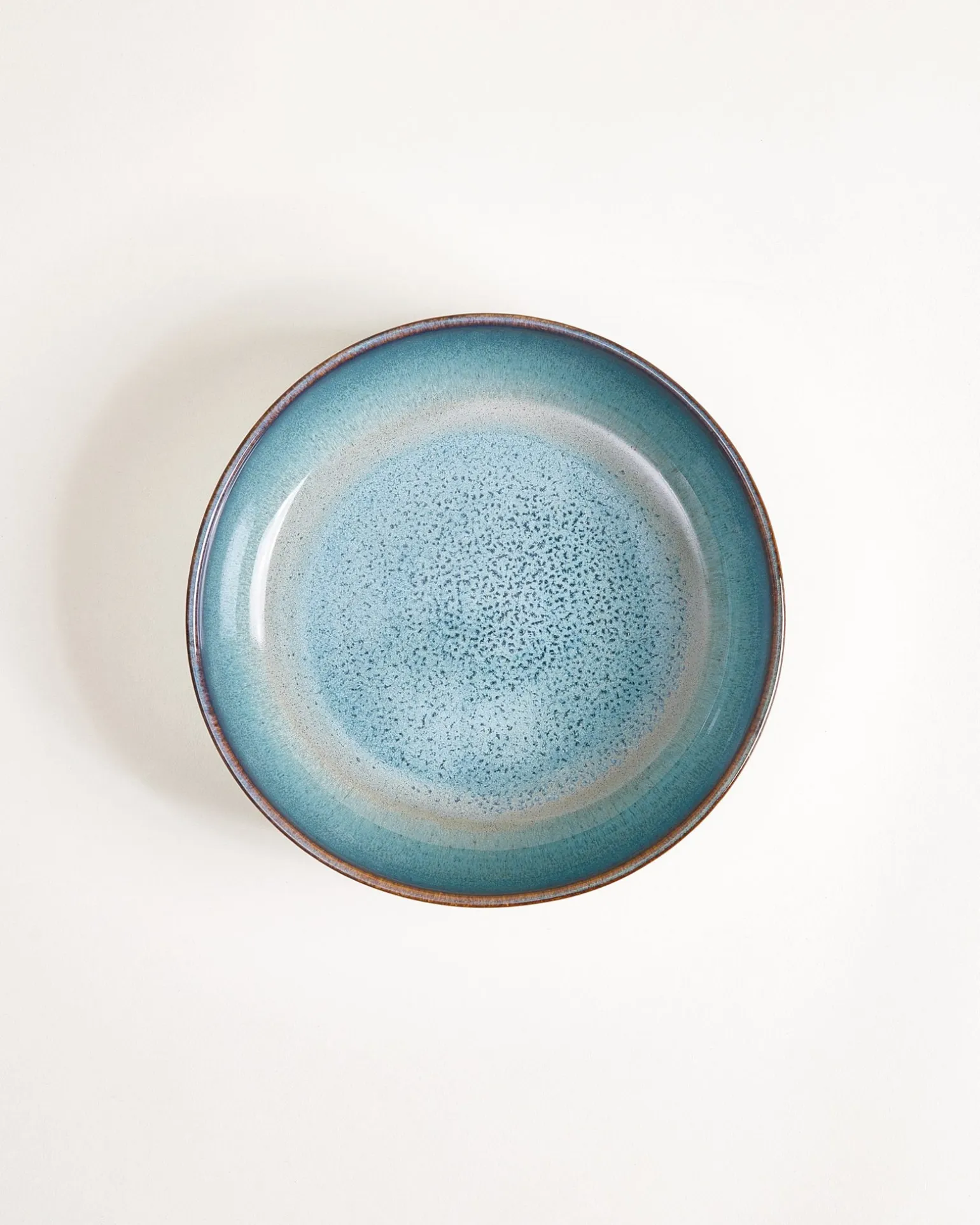 Madeira - Pasta plate modern green-blue