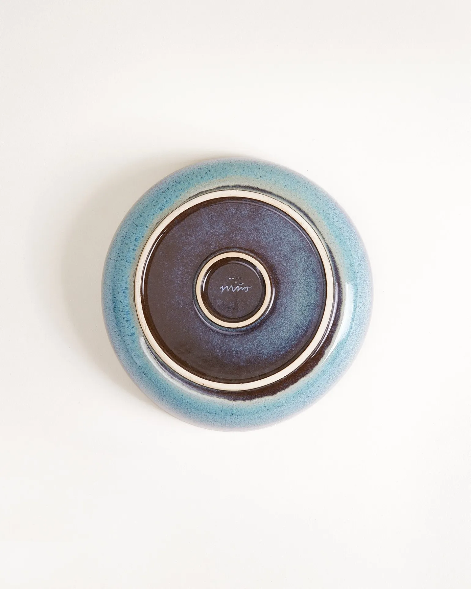 Madeira - Pasta plate modern green-blue