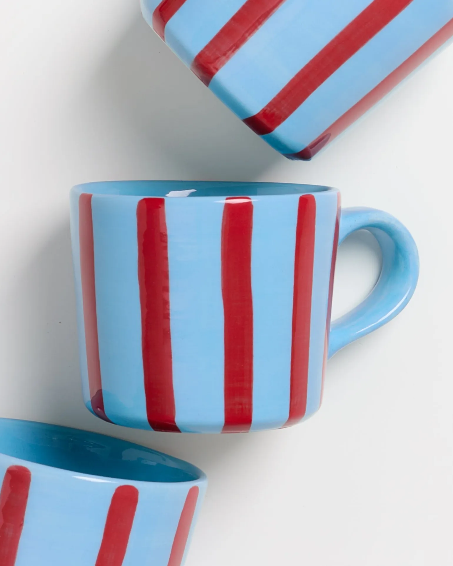 MaM x Isis-Maria Brisa mug blue red striped