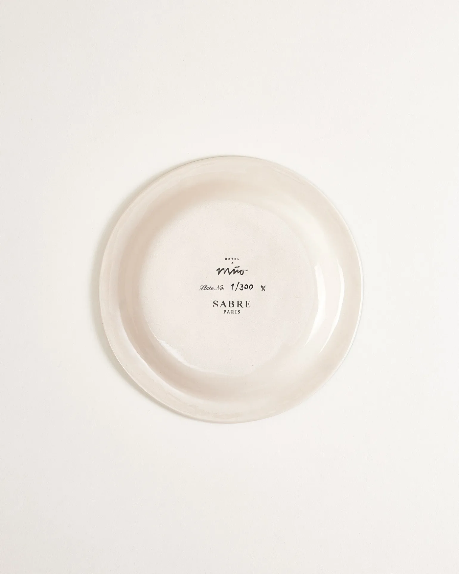 MaM x Sabre Paris - Small plate blue