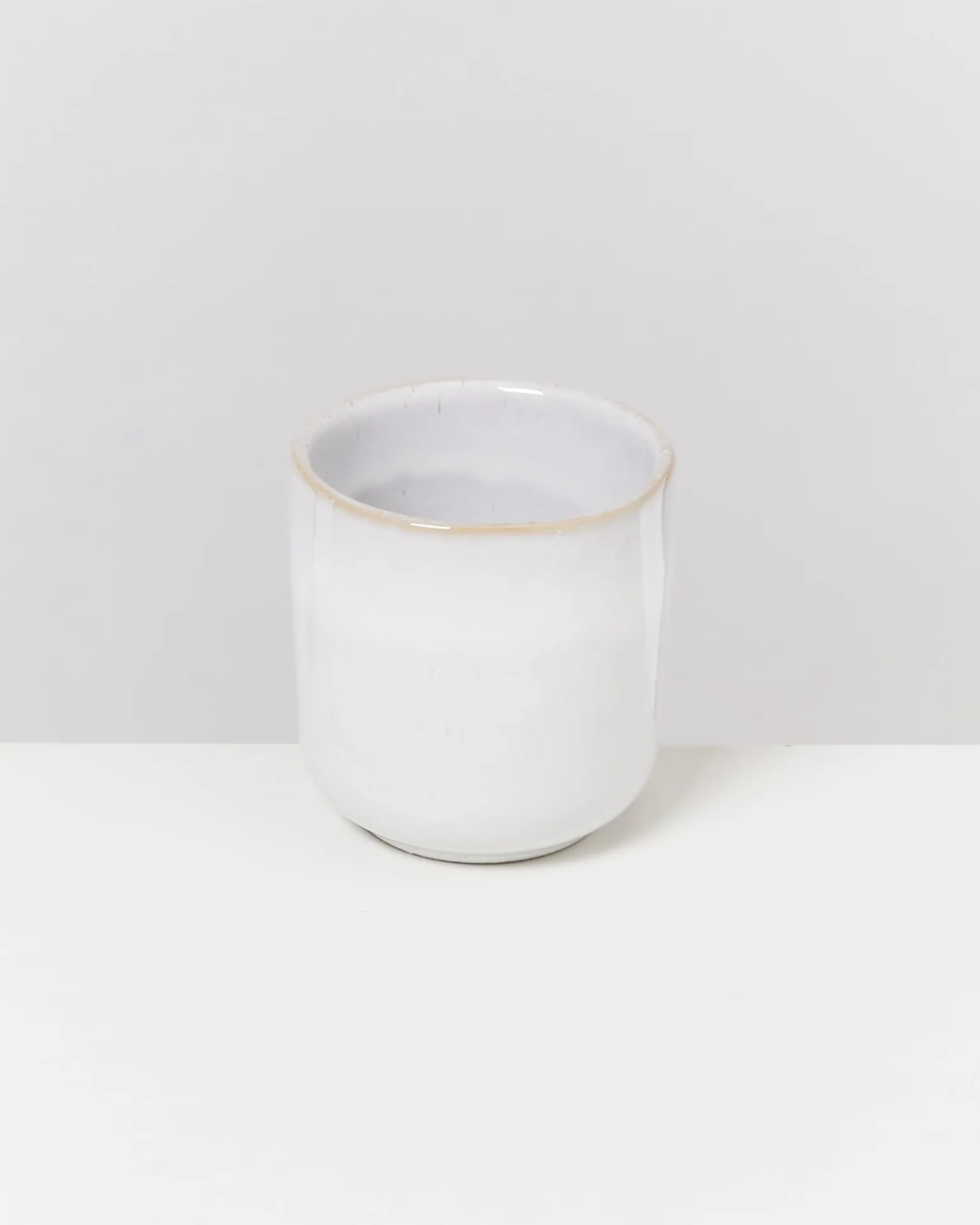 Melides -Set of 4 small cups white