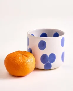 Nódoa - Set of 4 Cups large Blue dots