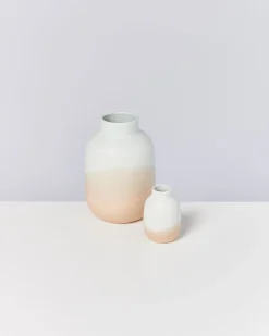 Nuno - Vase M light blue sand