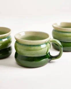 Ombra Tasse klein bubble grün dunkelgrün