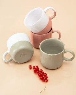 Seda - Mug small pink white