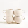 Sintra - Set of 4 mugs small sand