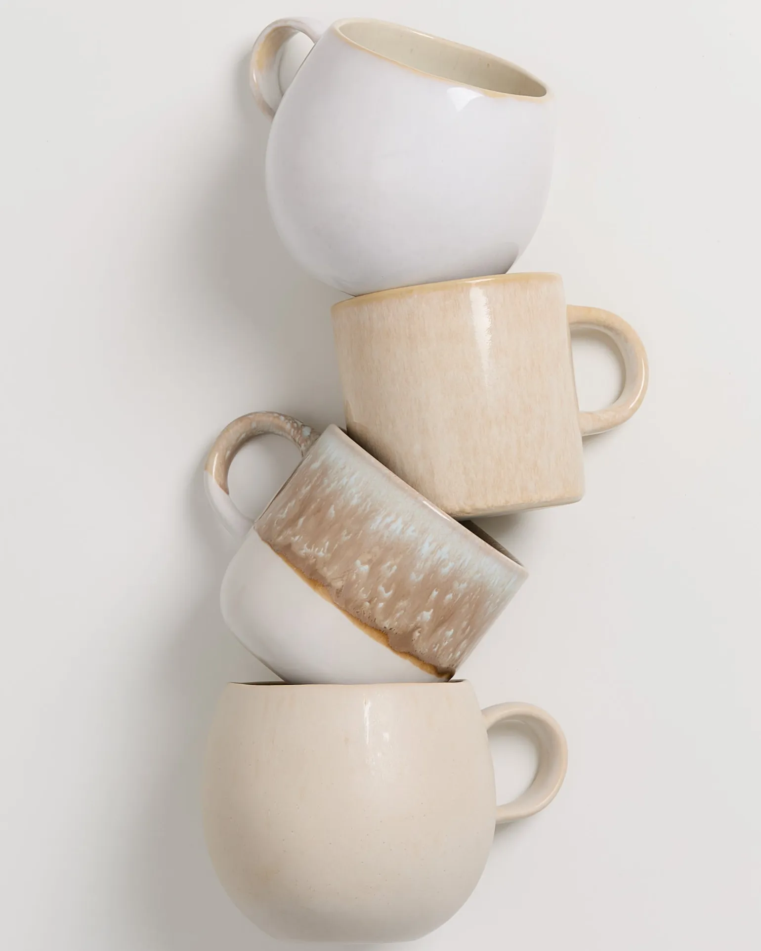 Tasse groß Sand Harmony sand 4er-Set