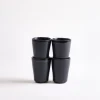 Turmalina - Set of 4 Espressocups black